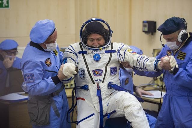 NASA image: Expedition 51 Pressure Checks