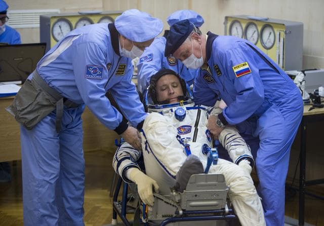 NASA image: Expedition 51 Pressure Checks