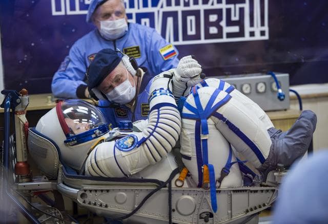 NASA image: Expedition 51 Pressure Checks