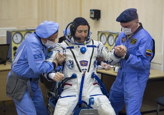 NASA image: Expedition 51 Pressure Checks