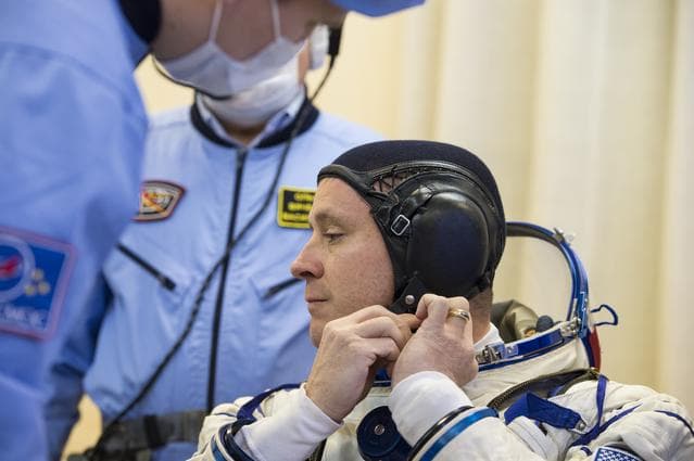 NASA image: Expedition 51 Suit Up