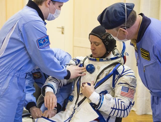 NASA image: Expedition 51 Suit Up