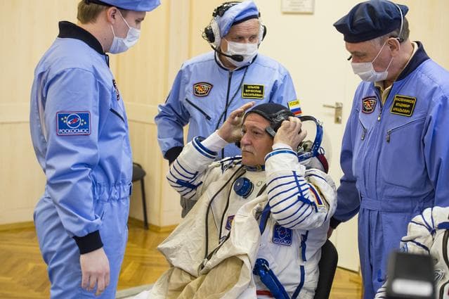 NASA image: Expedition 51 Suit Up