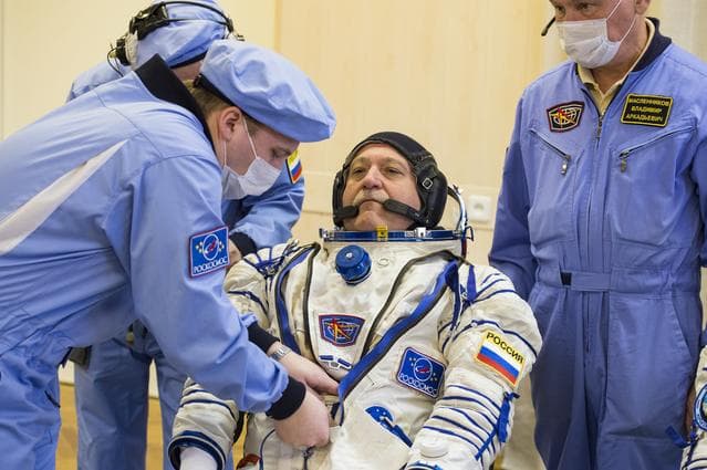 NASA image: Expedition 51 Suit Up