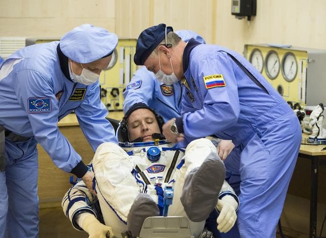 NASA image: Expedition 51 Pressure Checks