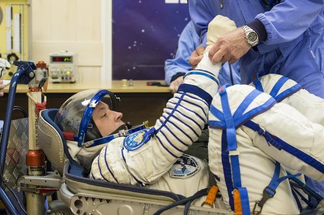NASA image: Expedition 51 Pressure Checks
