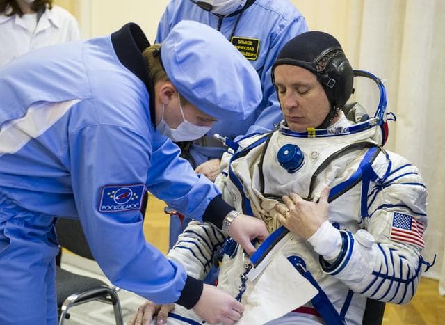 NASA image: Expedition 51 Suit Up