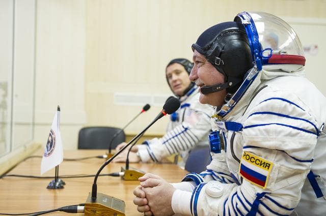 NASA image: Expedition 51 Suit Up