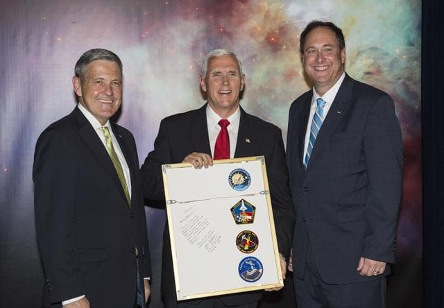 NASA image: Vice President Mike Pence visits Kennedy Space Center