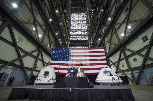 NASA image: Vice President Mike Pence visits Kennedy Space Center