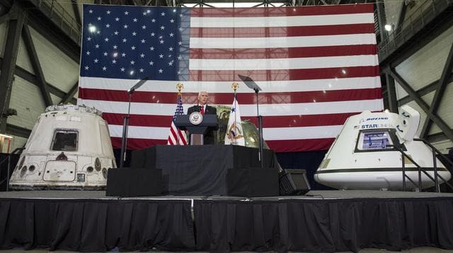 NASA image: Vice President Mike Pence visits Kennedy Space Center