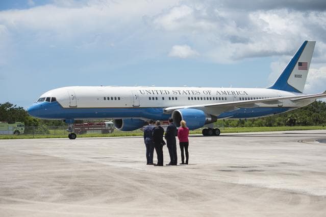 Vice President Mike Pence visits Kennedy Space Center