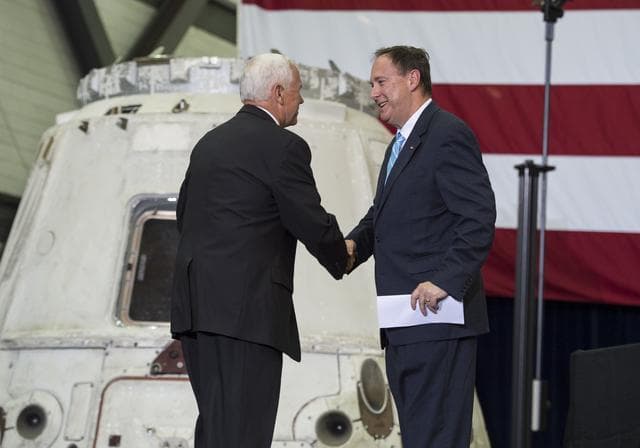 NASA image: Vice President Mike Pence visits Kennedy Space Center