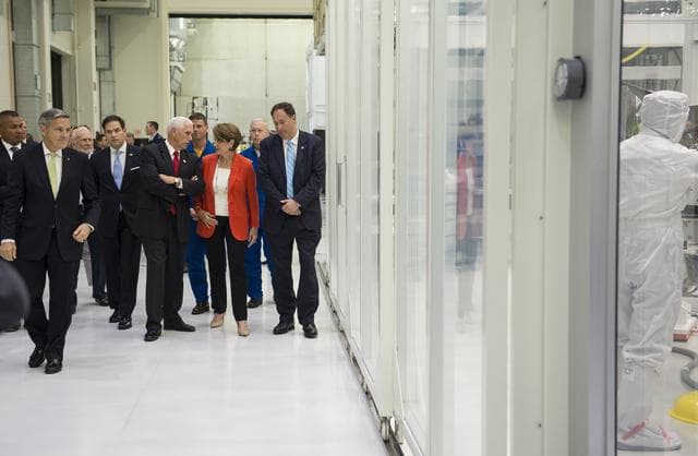 NASA image: Vice President Mike Pence visits Kennedy Space Center