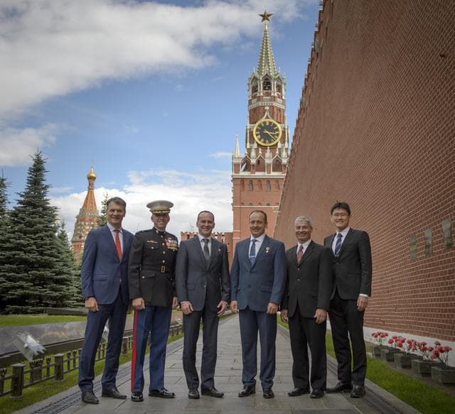 NASA image: Expedition 52 Red Square Visit