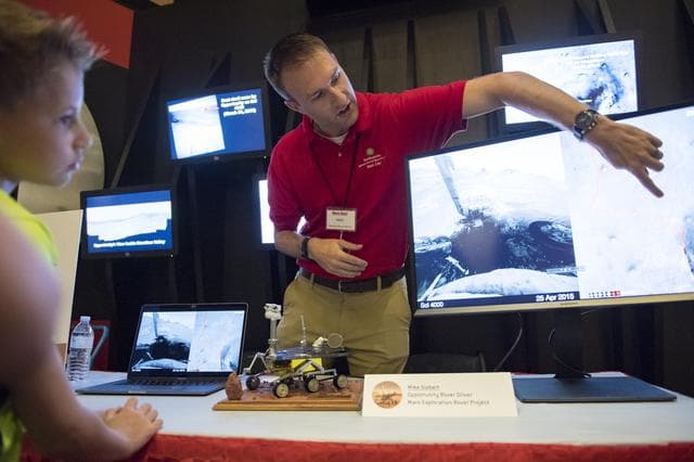 NASA image: NASM Mars Day