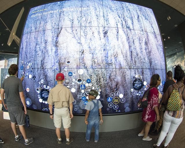 NASA image: NASM Mars Day