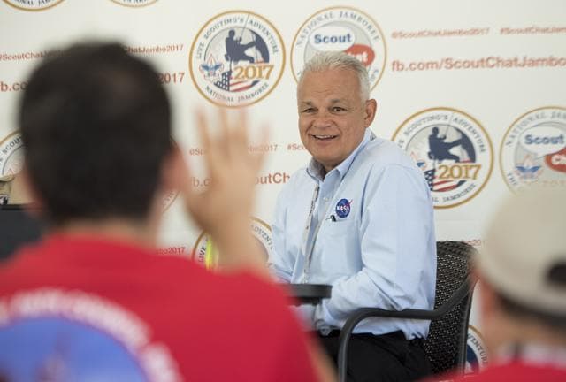 NASA image: NASA Participates in Scout Jamboree