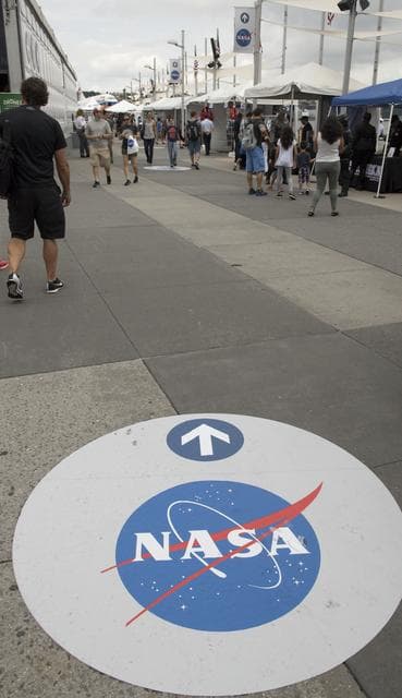 NASA image: NASA at the Space & Science Festival