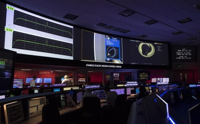 NASA image: Cassini End of Mission