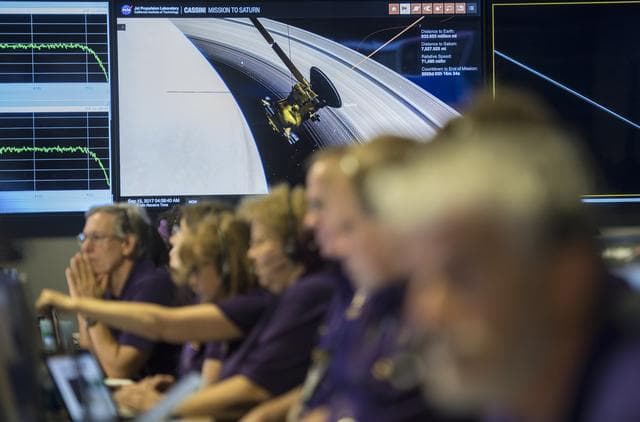 NASA image: Cassini End of Mission