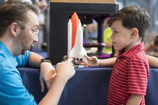 NASA image: NASA SOLVE Challenge Event