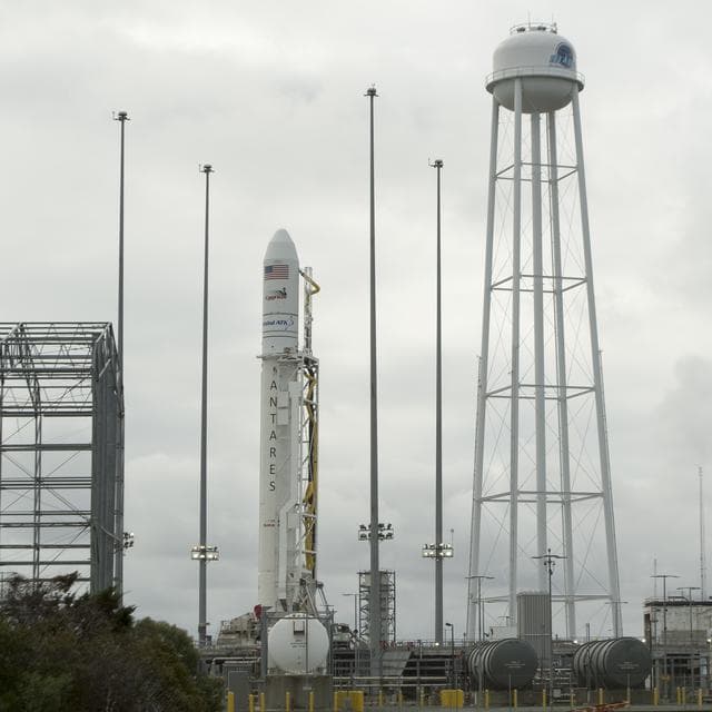 NASA image: Antares Orbital ATK-8 Mission