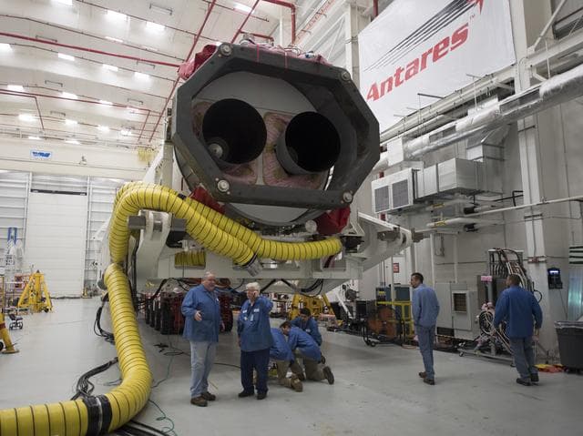 NASA image: Antares Orbital ATK-8 Mission