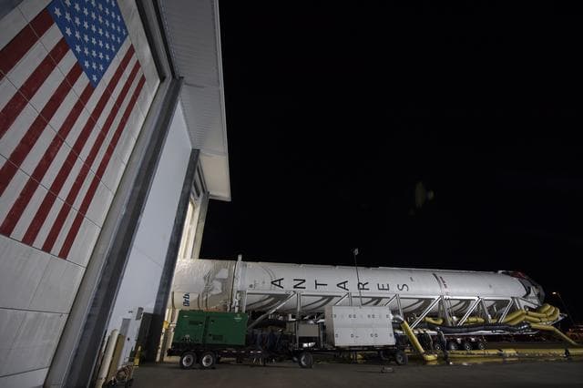 NASA image: Antares Orbital ATK-8 Mission
