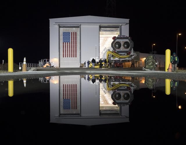 NASA image: Antares Orbital ATK-8 Mission
