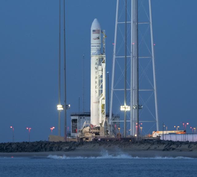NASA image: Antares Orbital ATK-8 Mission