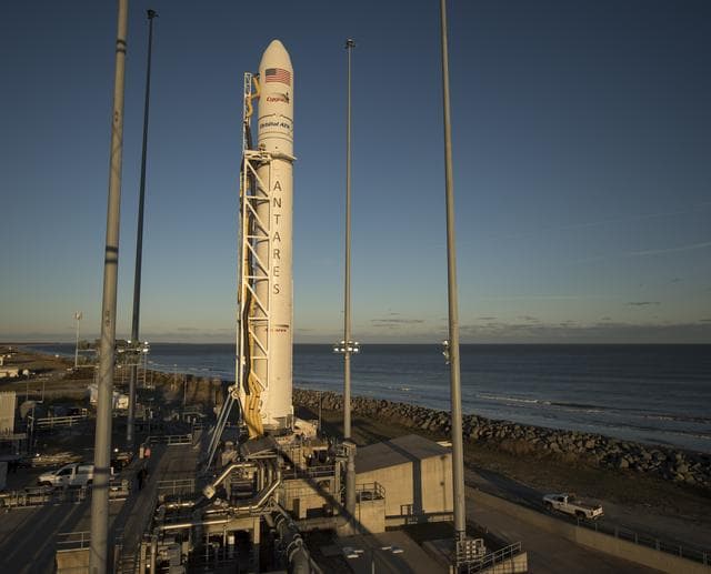 NASA image: Antares Orbital ATK-8 Mission