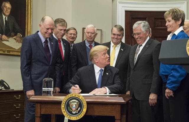 NASA image: Space Policy Directive - 1 Signing
