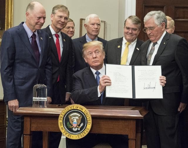 NASA image: Space Policy Directive - 1 Signing