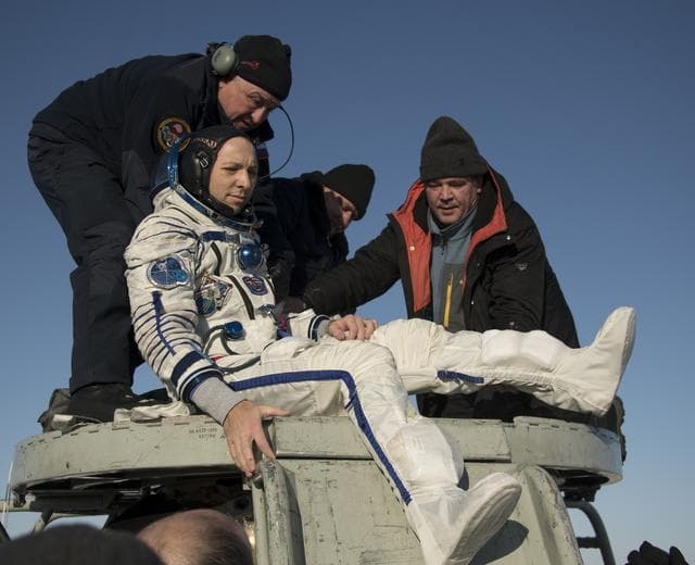 NASA image: Expedition 53 Soyuz MS-05 Landing