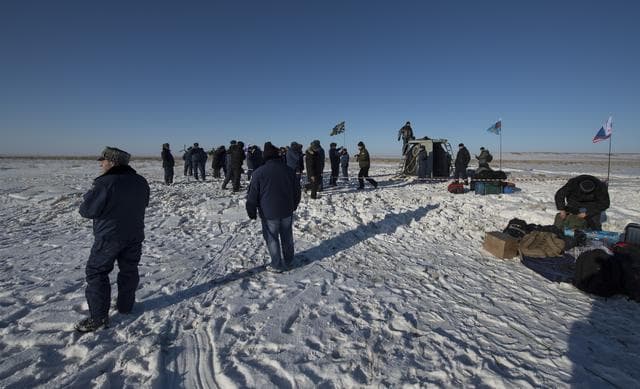 NASA image: Expedition 53 Soyuz MS-05 Landing