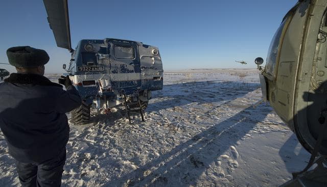 NASA image: Expedition 53 Soyuz MS-05 Landing