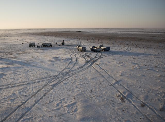 NASA image: Expedition 53 Soyuz MS-05 Landing