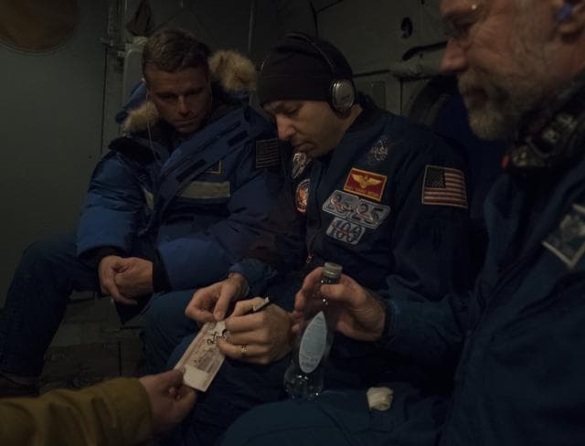 NASA image: Expedition 53 Soyuz MS-05 Landing