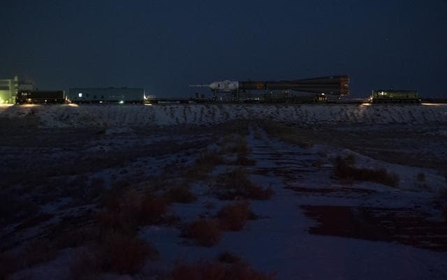 NASA image: Expedition 54 Soyuz Rollout