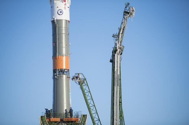 NASA image: Expedition 54 Soyuz Rollout