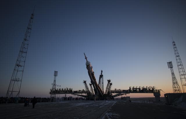 NASA image: Expedition 54 Soyuz Rollout