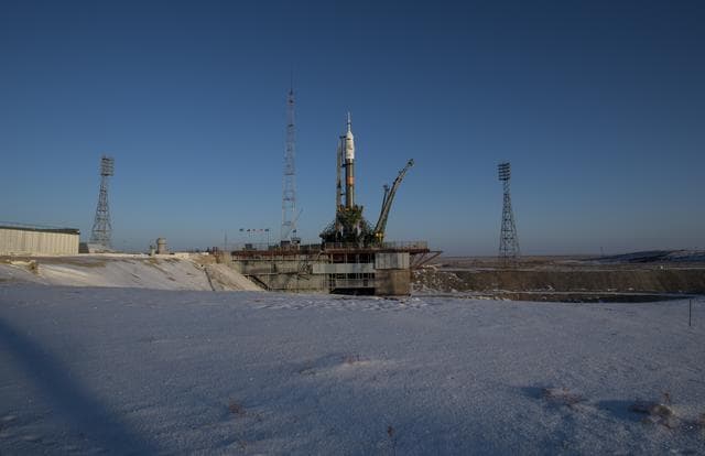 NASA image: Expedition 54 Soyuz Rollout