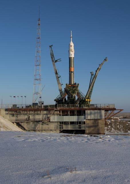 NASA image: Expedition 54 Soyuz Rollout