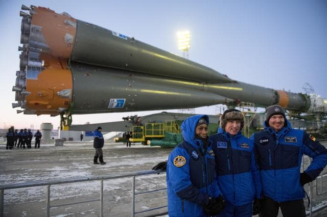 NASA image: Expedition 54 Soyuz Rollout