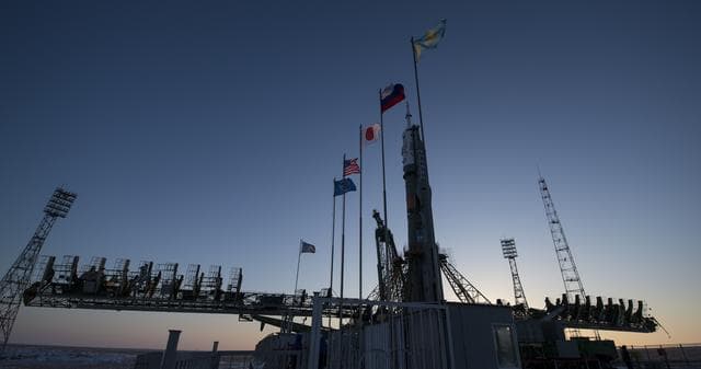NASA image: Expedition 54 Soyuz Rollout