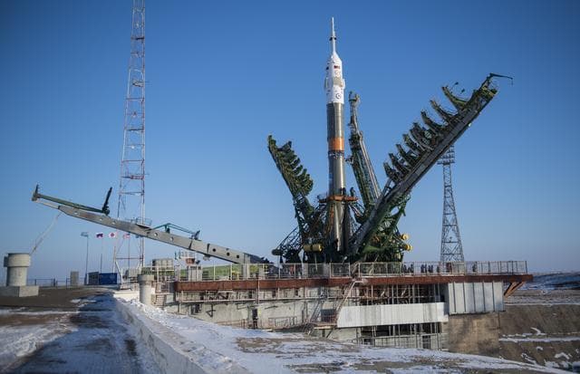 NASA image: Expedition 54 Soyuz Rollout
