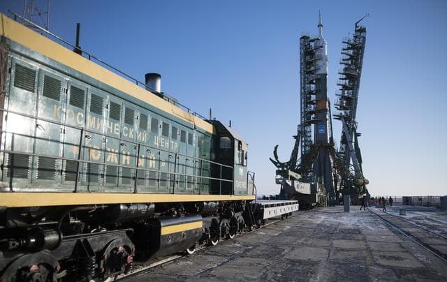 NASA image: Expedition 54 Soyuz Rollout
