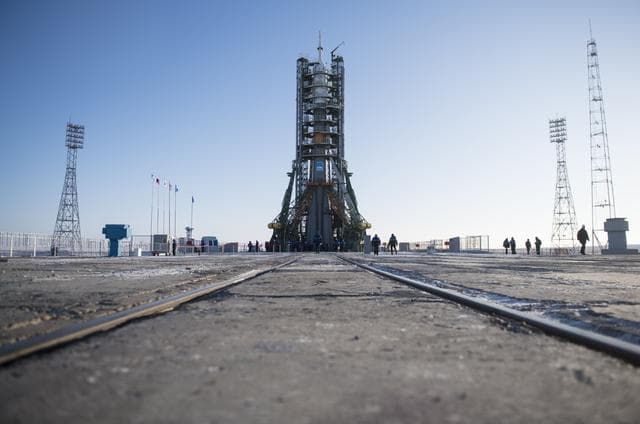 NASA image: Expedition 54 Soyuz Rollout