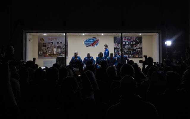 NASA image: Expedition 54 Press Conference